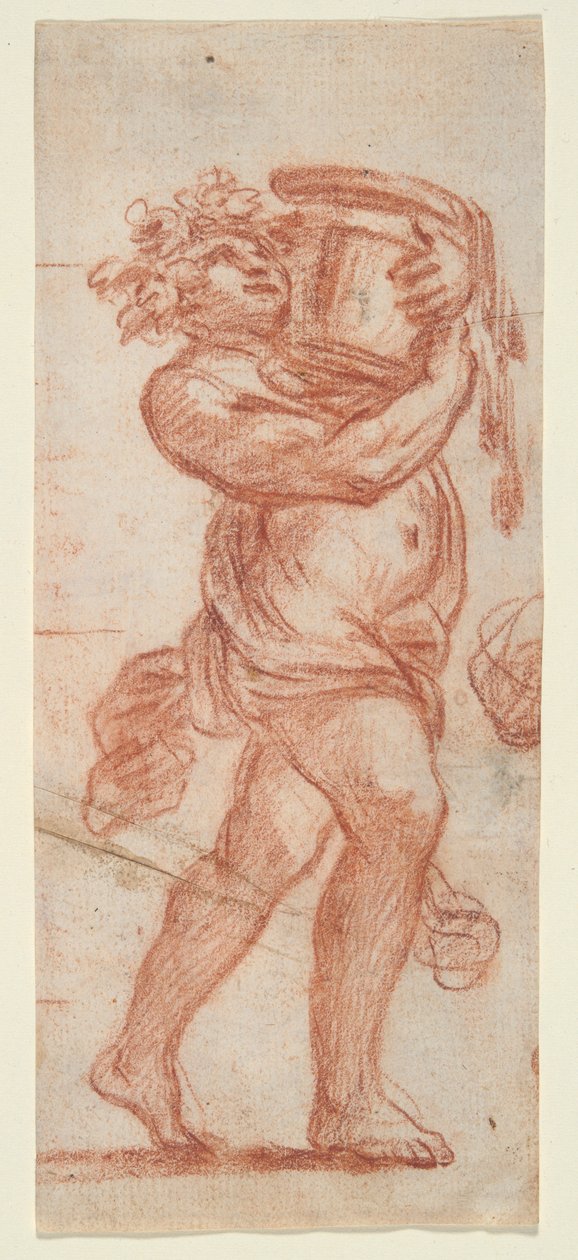 A Youthful Attendant of Bacchus by Unknown