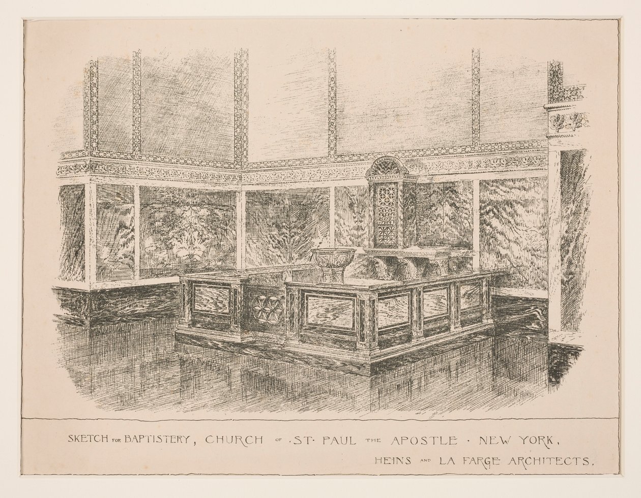 Baptistry of Saint Paul the Apostle by Unknown