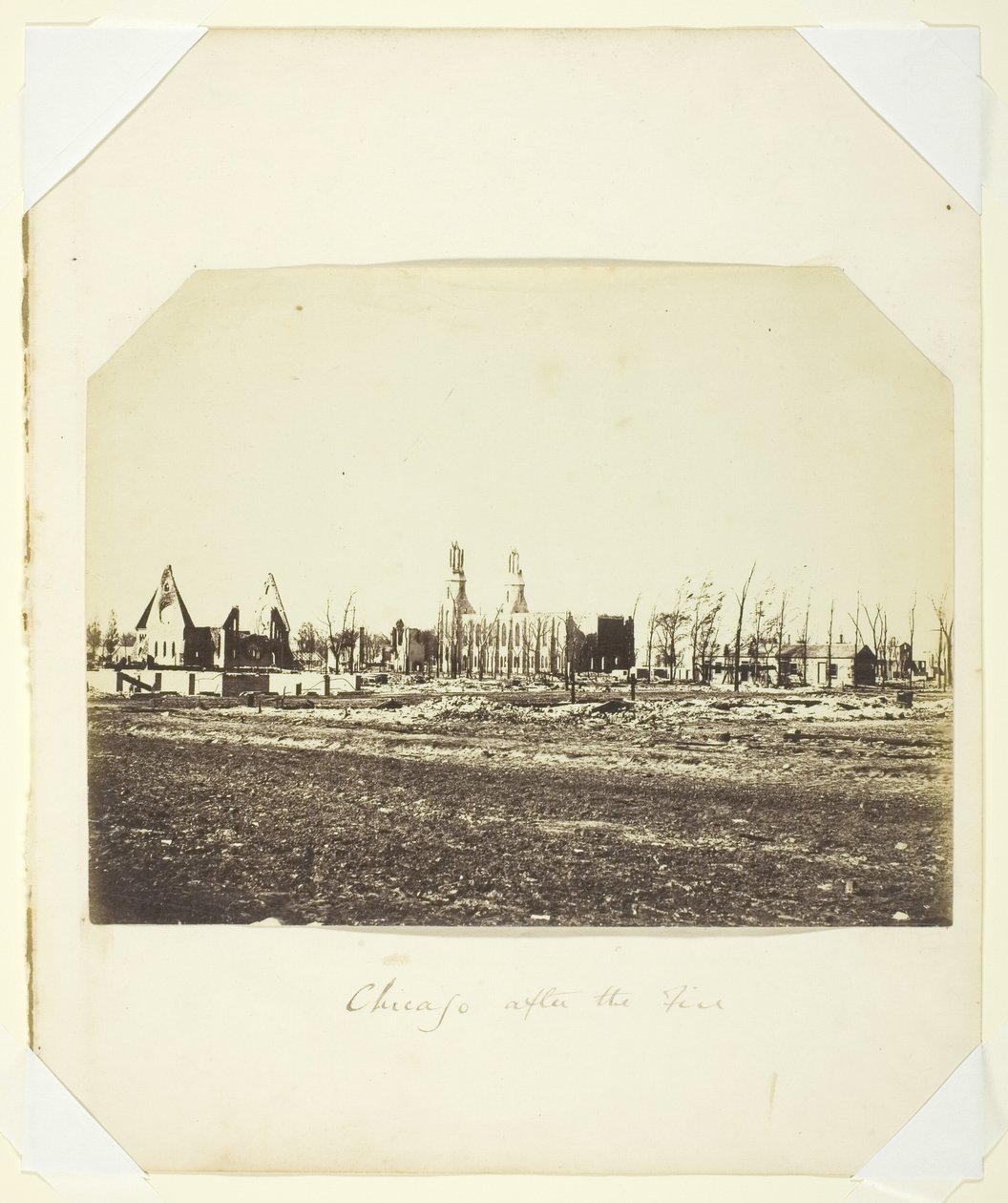 Chicago After the Fire by Unknown