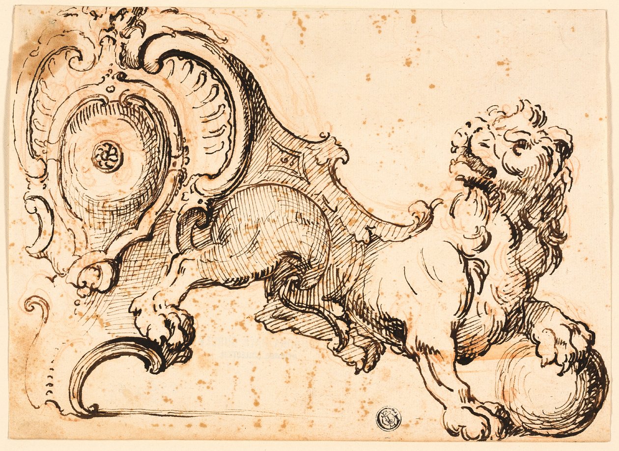 Design for an Andiron by Unknown