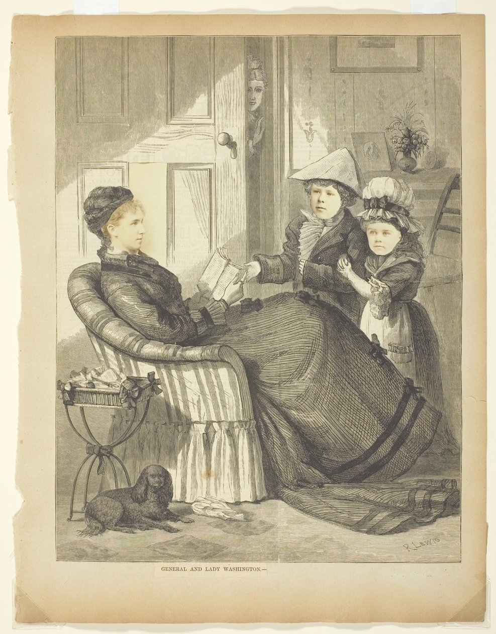 General and Mrs. George Washington by Unknown