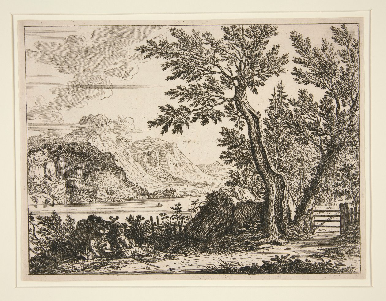 Italianate Landscape by Unknown