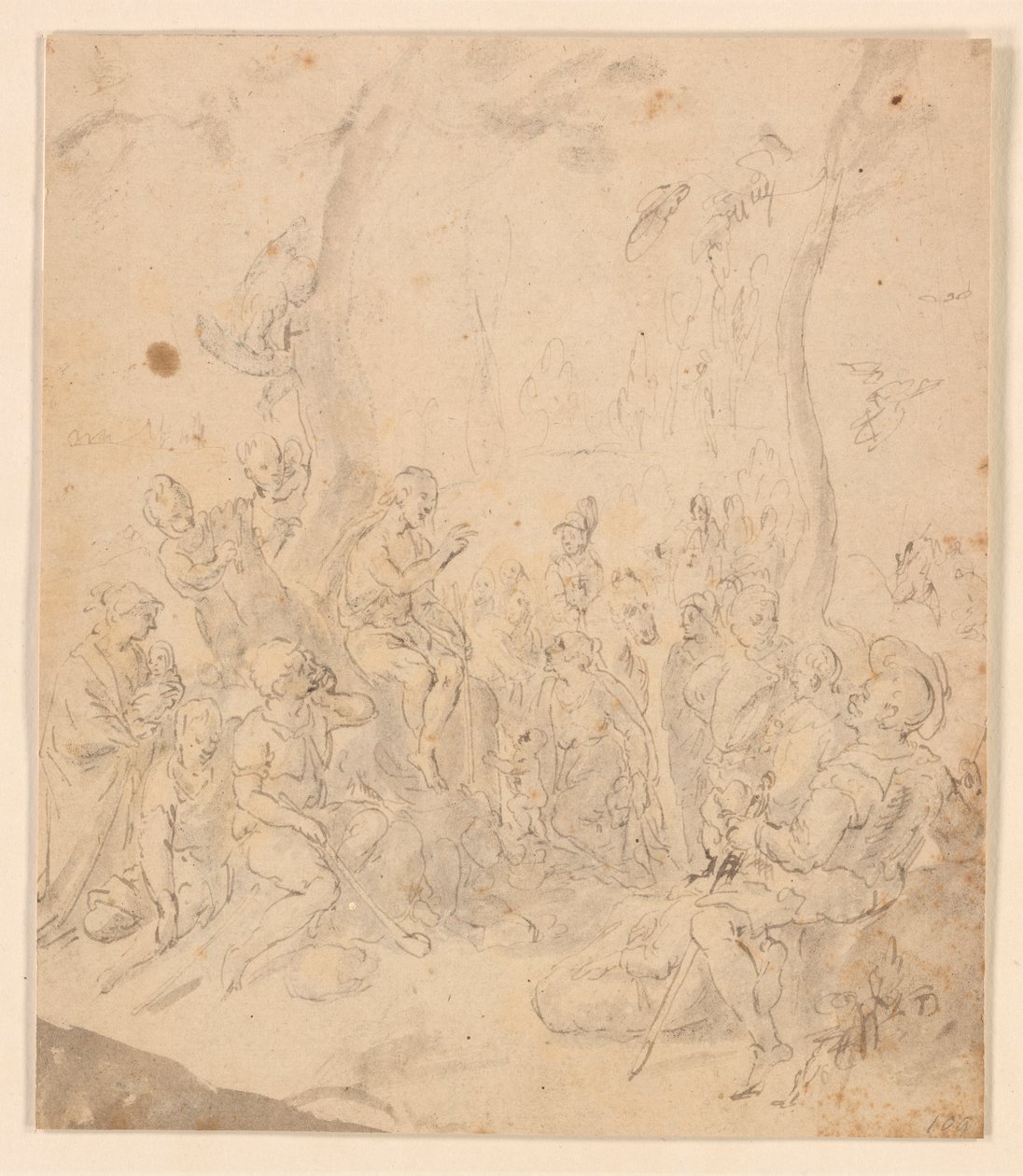 Jesus Preaching by Unknown
