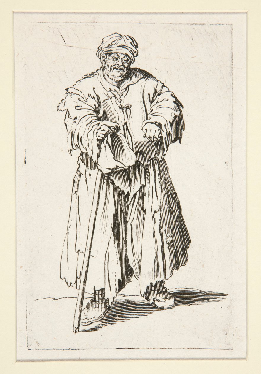 The Obese Beggar with Downcast Eyes by Unknown