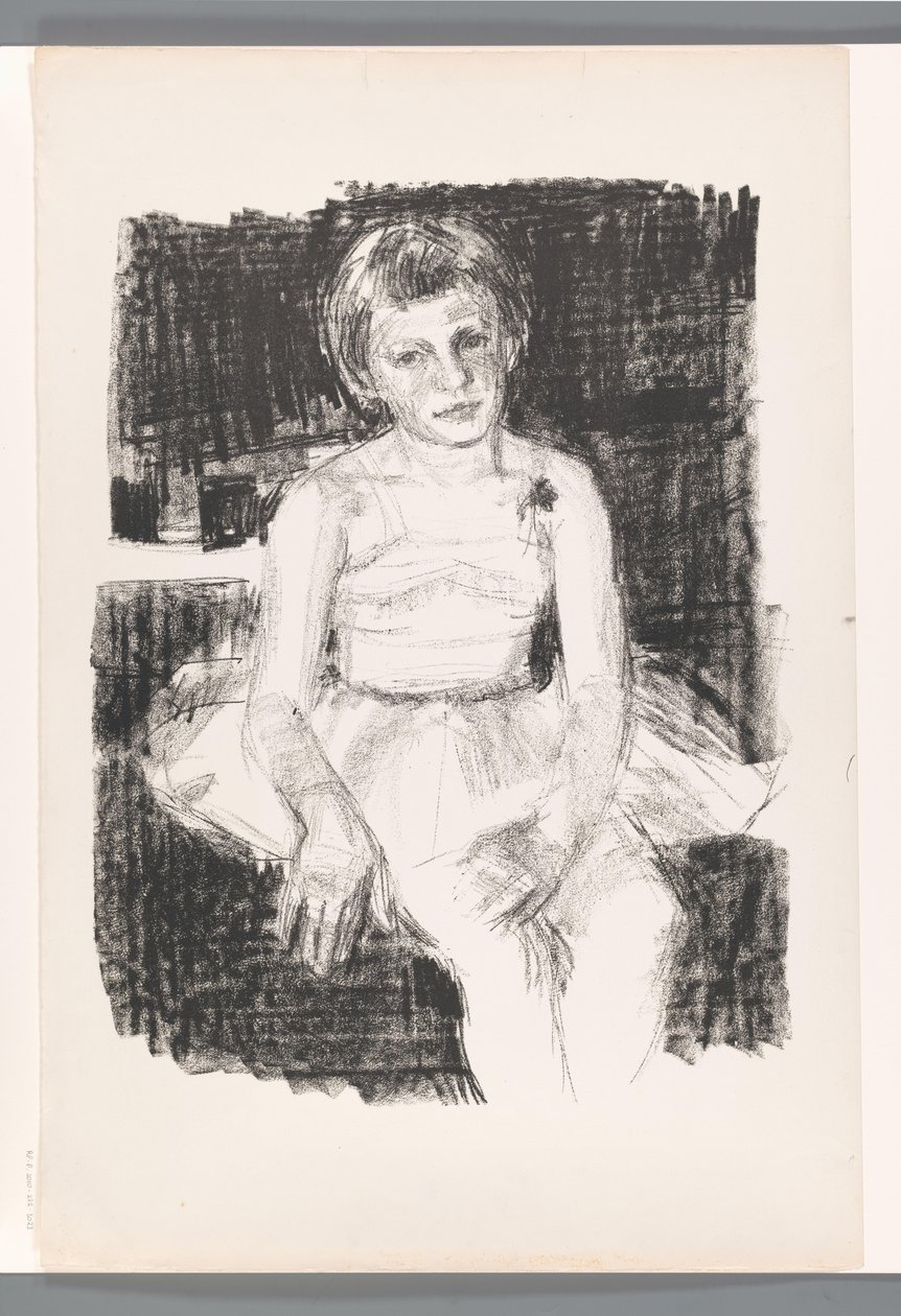 Girl in Ballet Outfit by Unknown