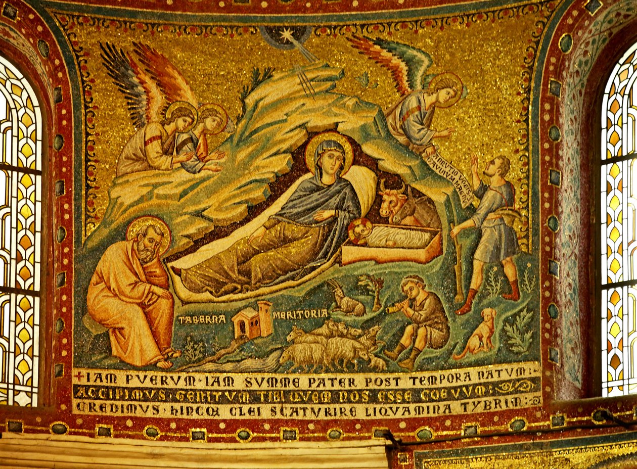 Mosaic in the Apse with the Nativity by Unknown