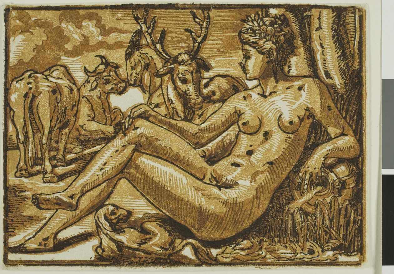 Nymph of Fontainebleau by Unknown