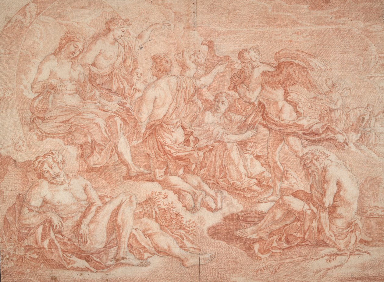 Phaeton Begging the Chariot of Apollo by Unknown