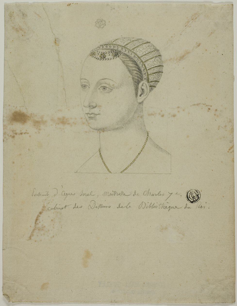 Portrait of Agnes Sorel by Unknown