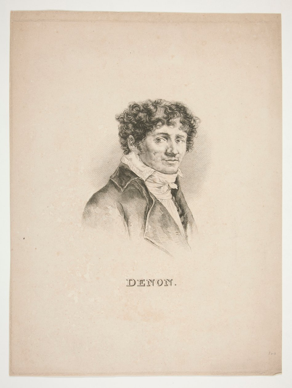 Portrait of Dominique-Vivant Denon by Unknown