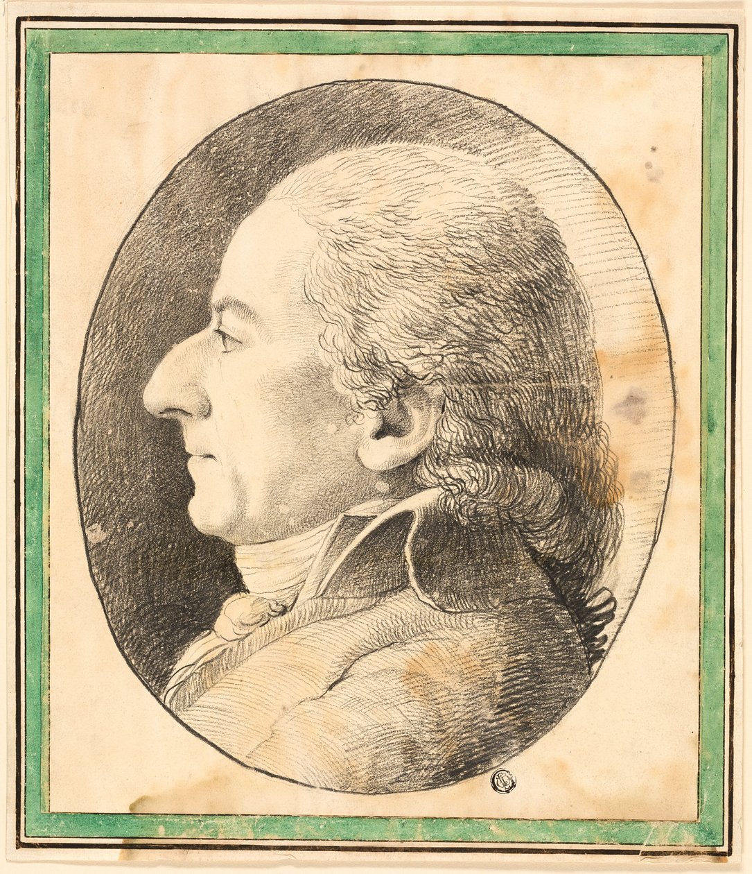 Profile Bust of a Man by Unknown