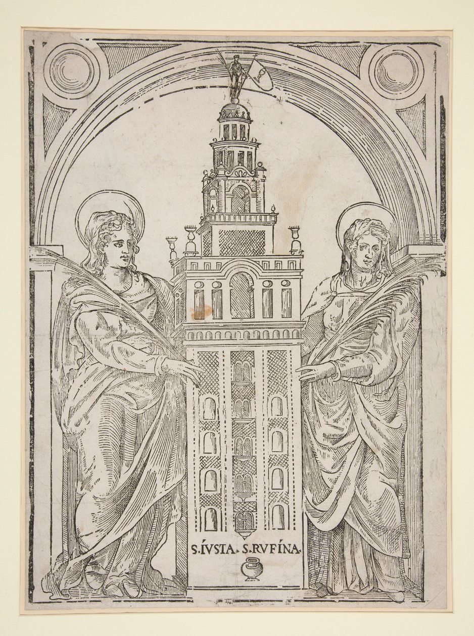 St. Justa and St. Rufina by Unknown