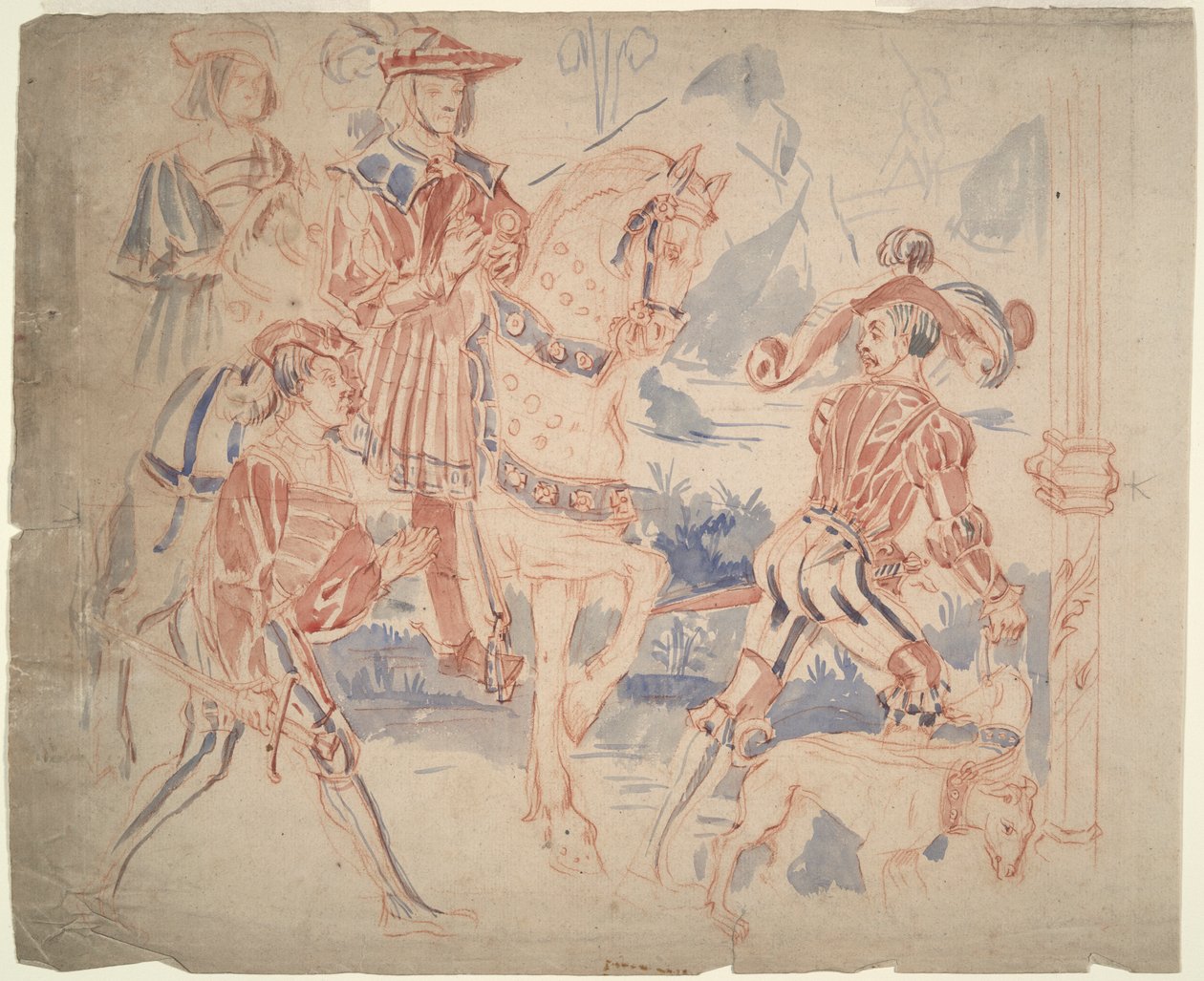 Tapestry Design by Unknown