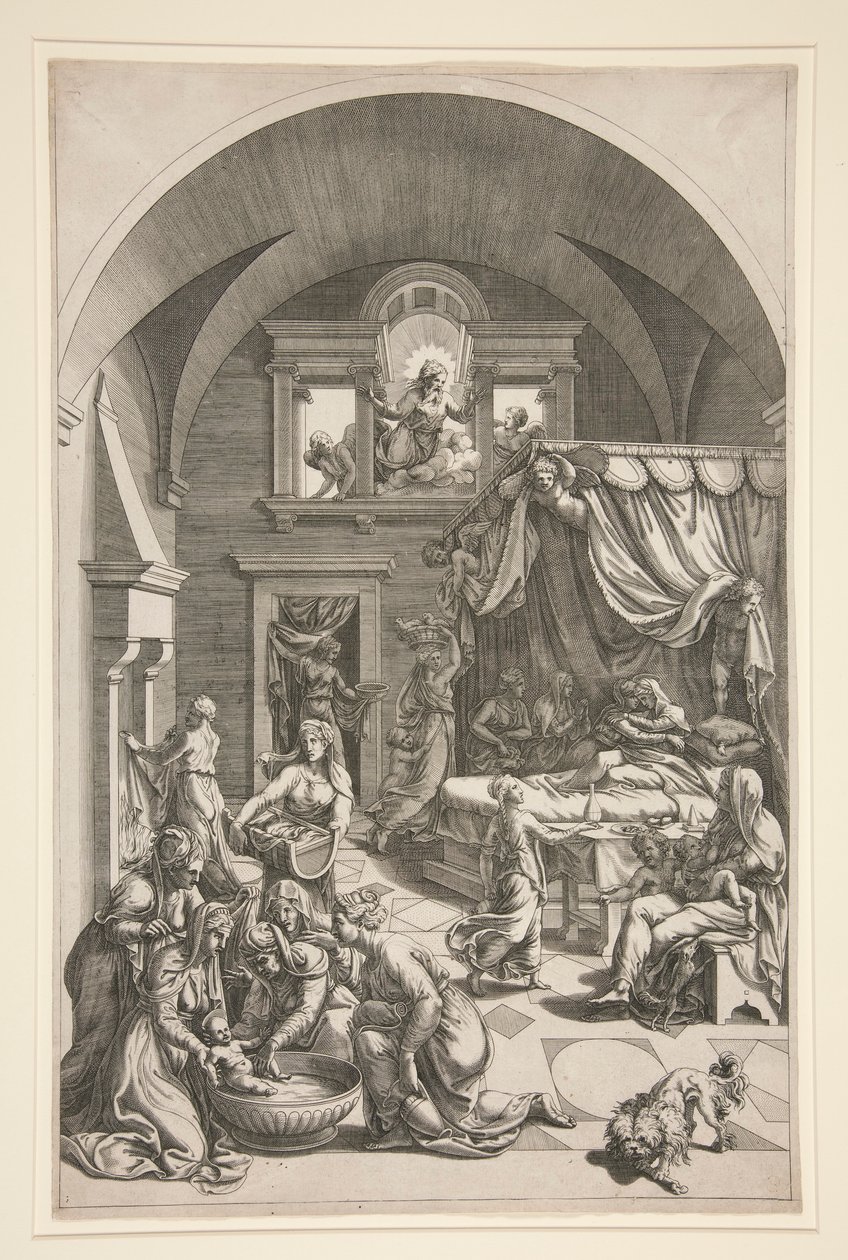 The Birth of Saint John the Baptist by Unknown