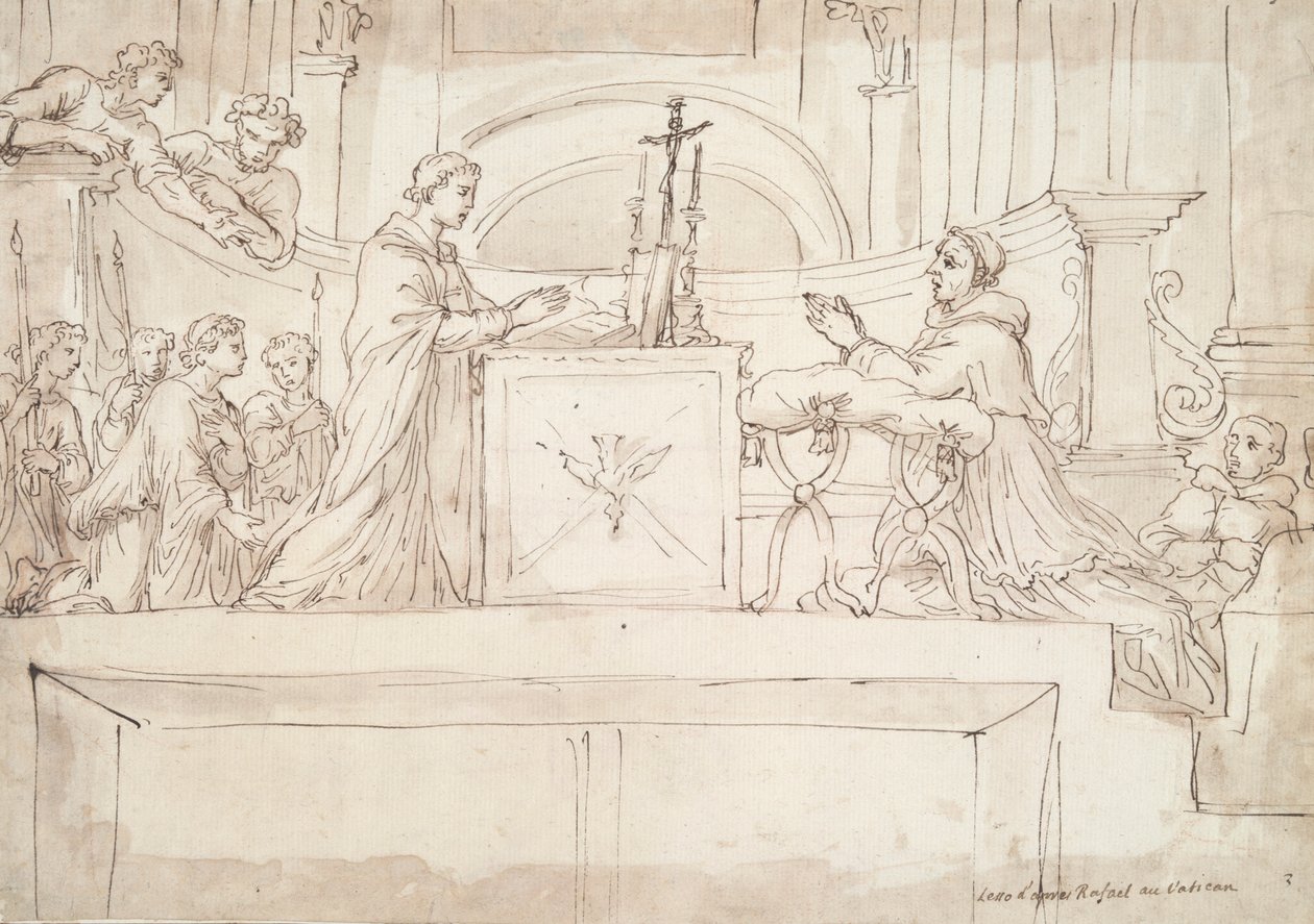 The Miracle at Bolsena by Unknown
