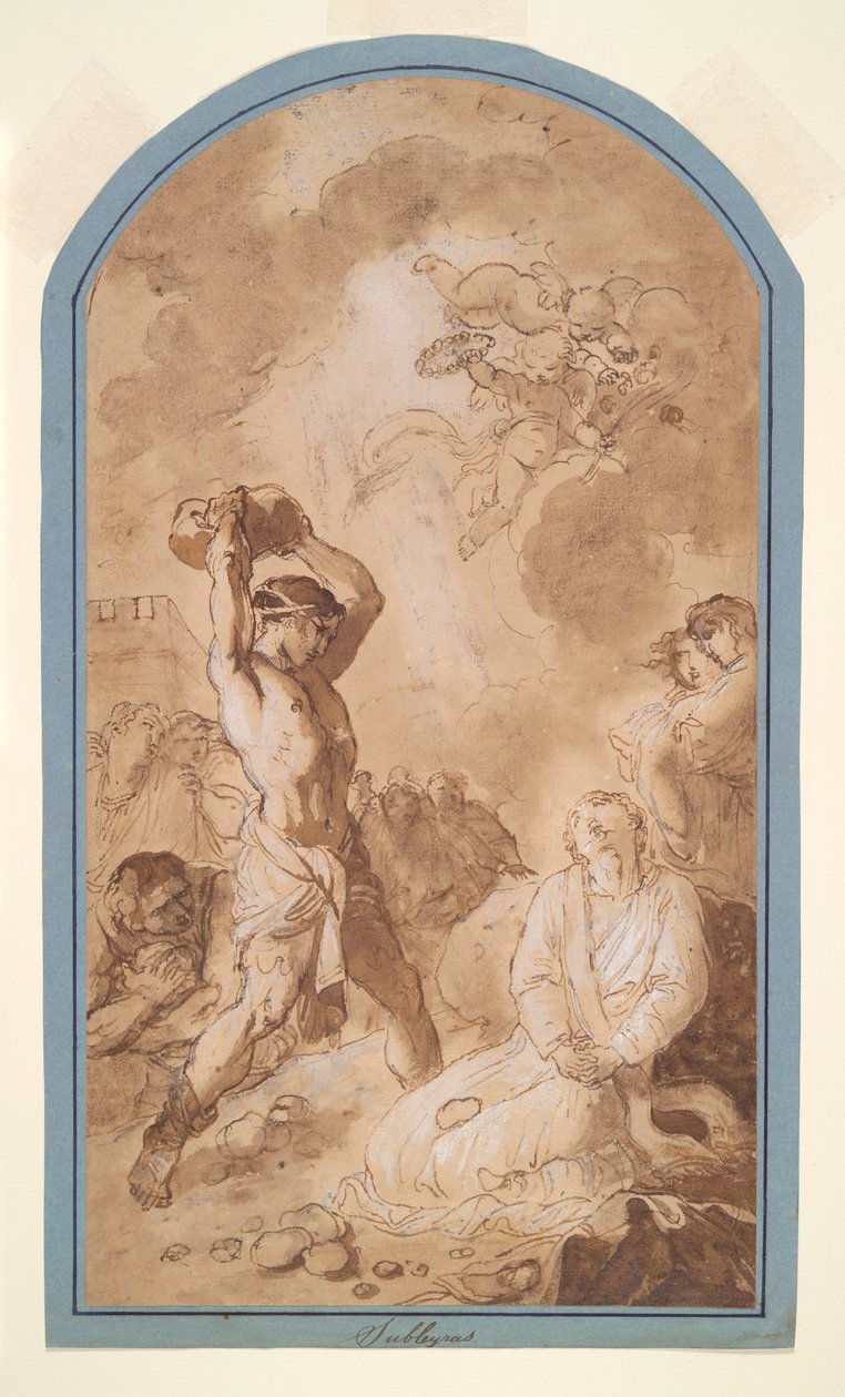 The Stoning of St. Stephen by Unknown