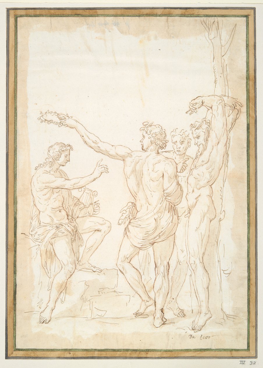The Victory of Apollo over Marsyas by Unknown