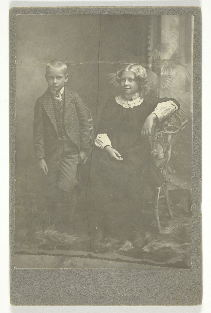 Untitled (Boy and Girl) by Unknown