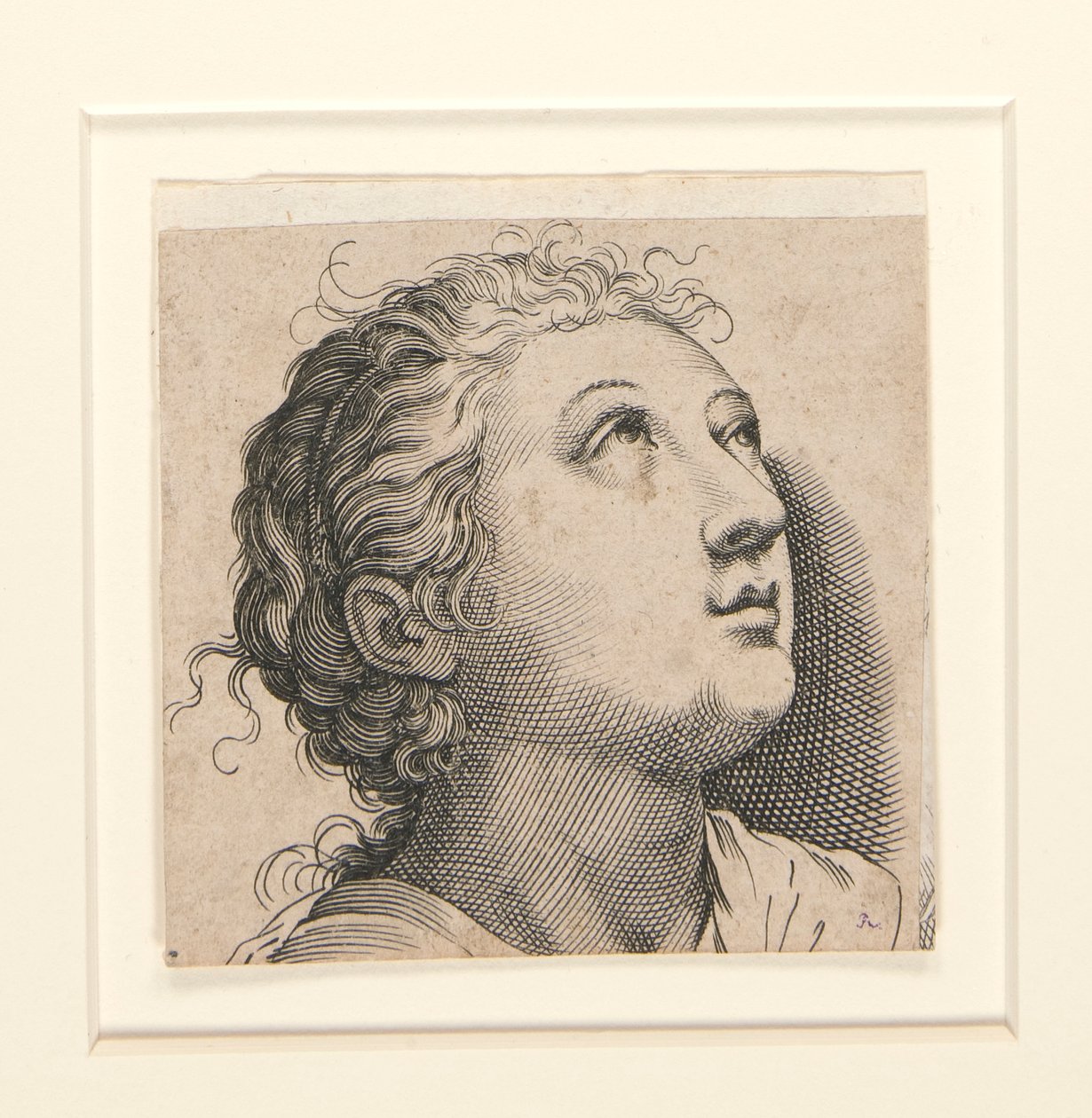 Untitled (Woman Looking Up) by Unknown