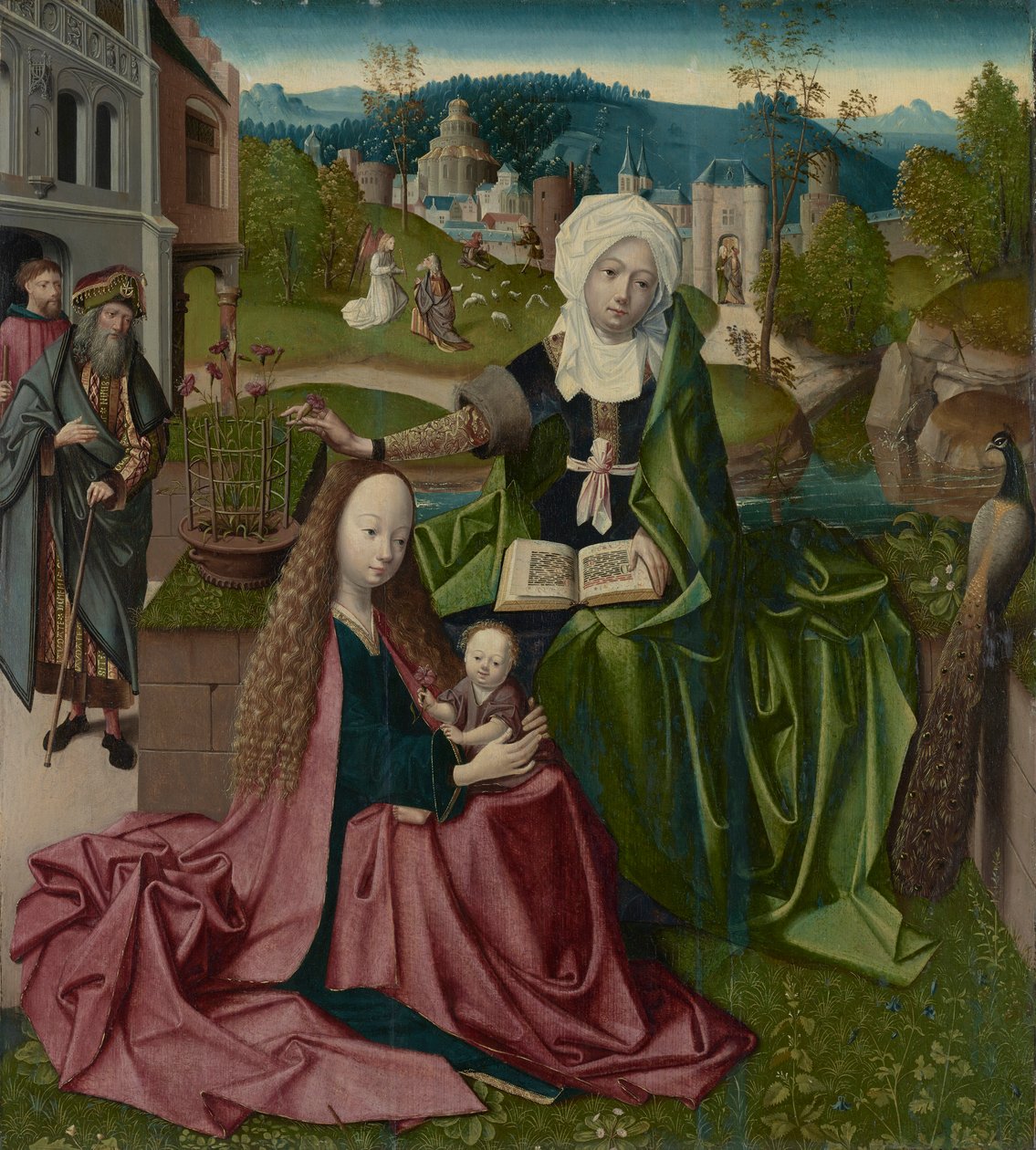 Virgin and Child with Saint Anne by Unknown
