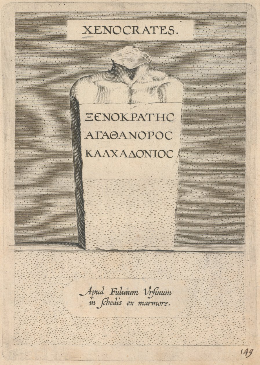 Xenocrates by Unknown
