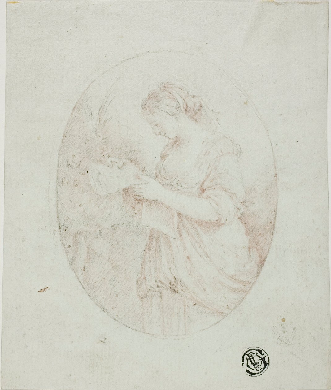 Young Woman Reading by Unknown