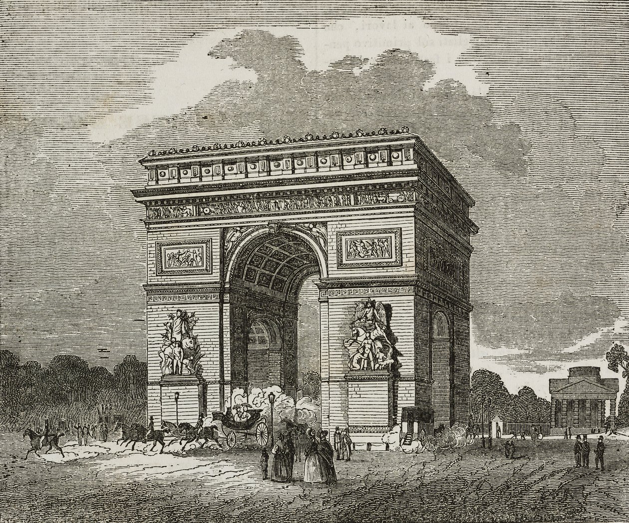 Arch of Triumph, Paris, France by Unknown artist
