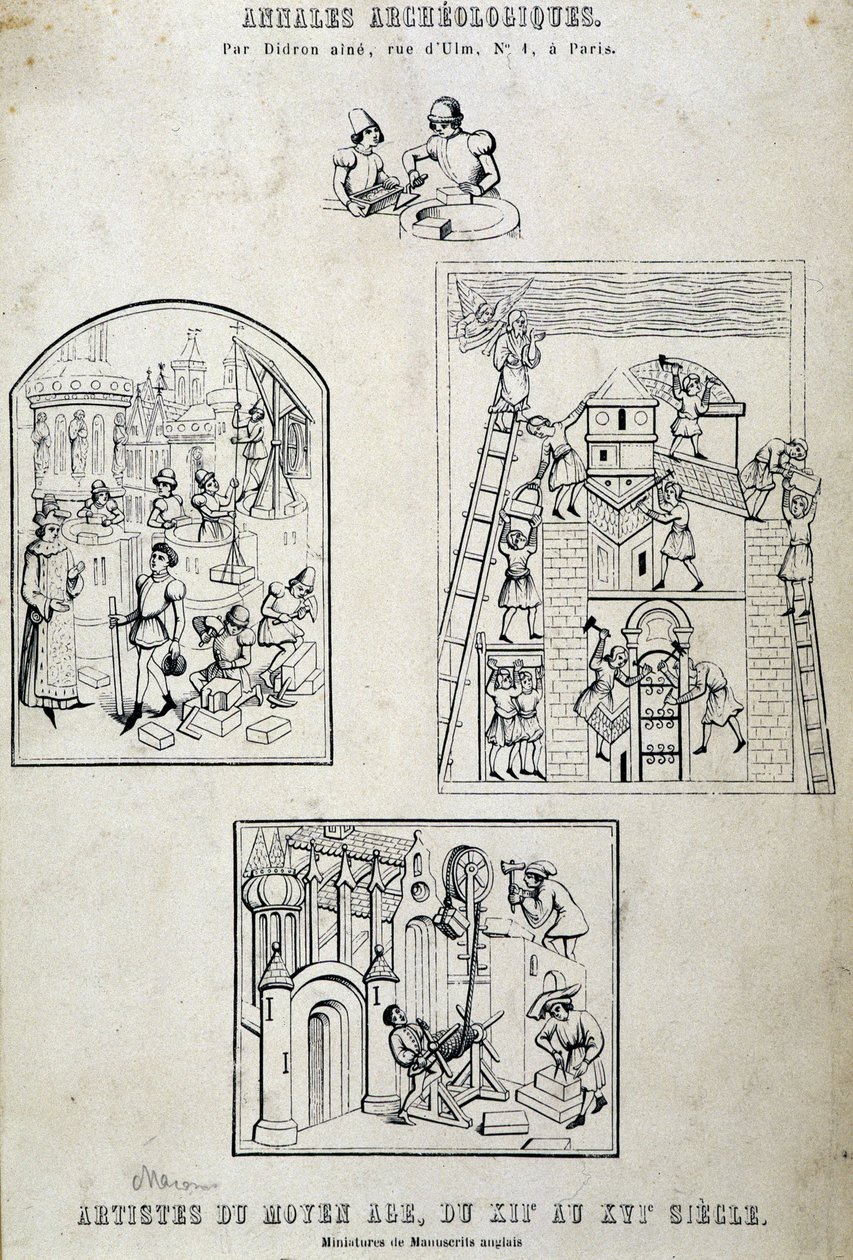 Artists from the Middle Ages by Unknown artist