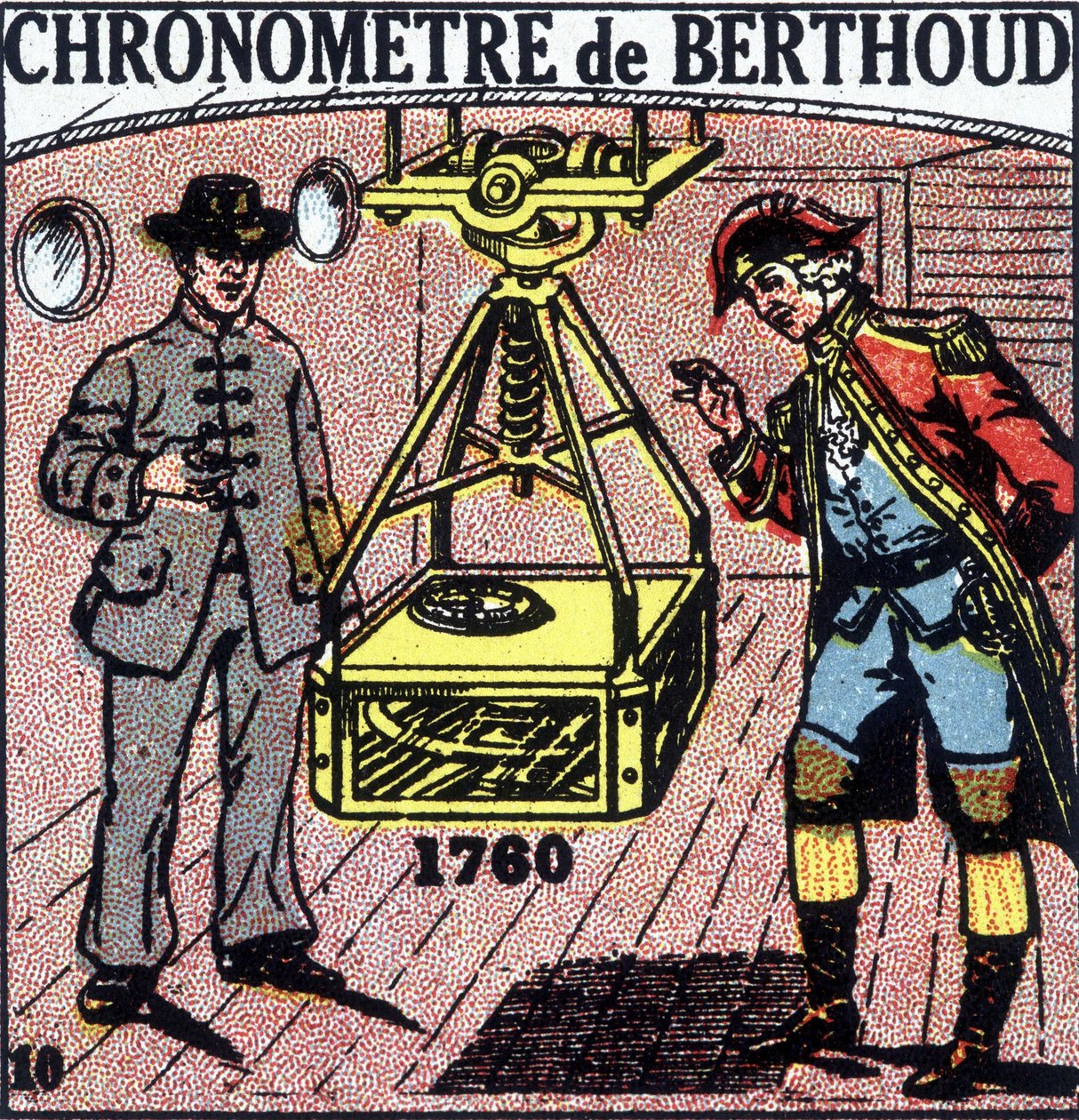 Chronometer by Ferdinand Berthoud (1727-1807), Swiss watchmaker by Unknown artist