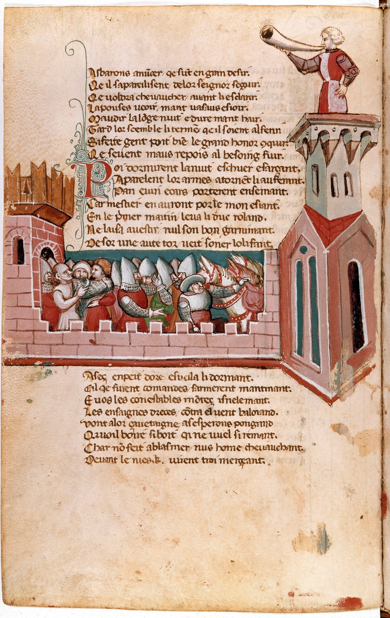 Entry to Spain (miniature) by Unknown artist