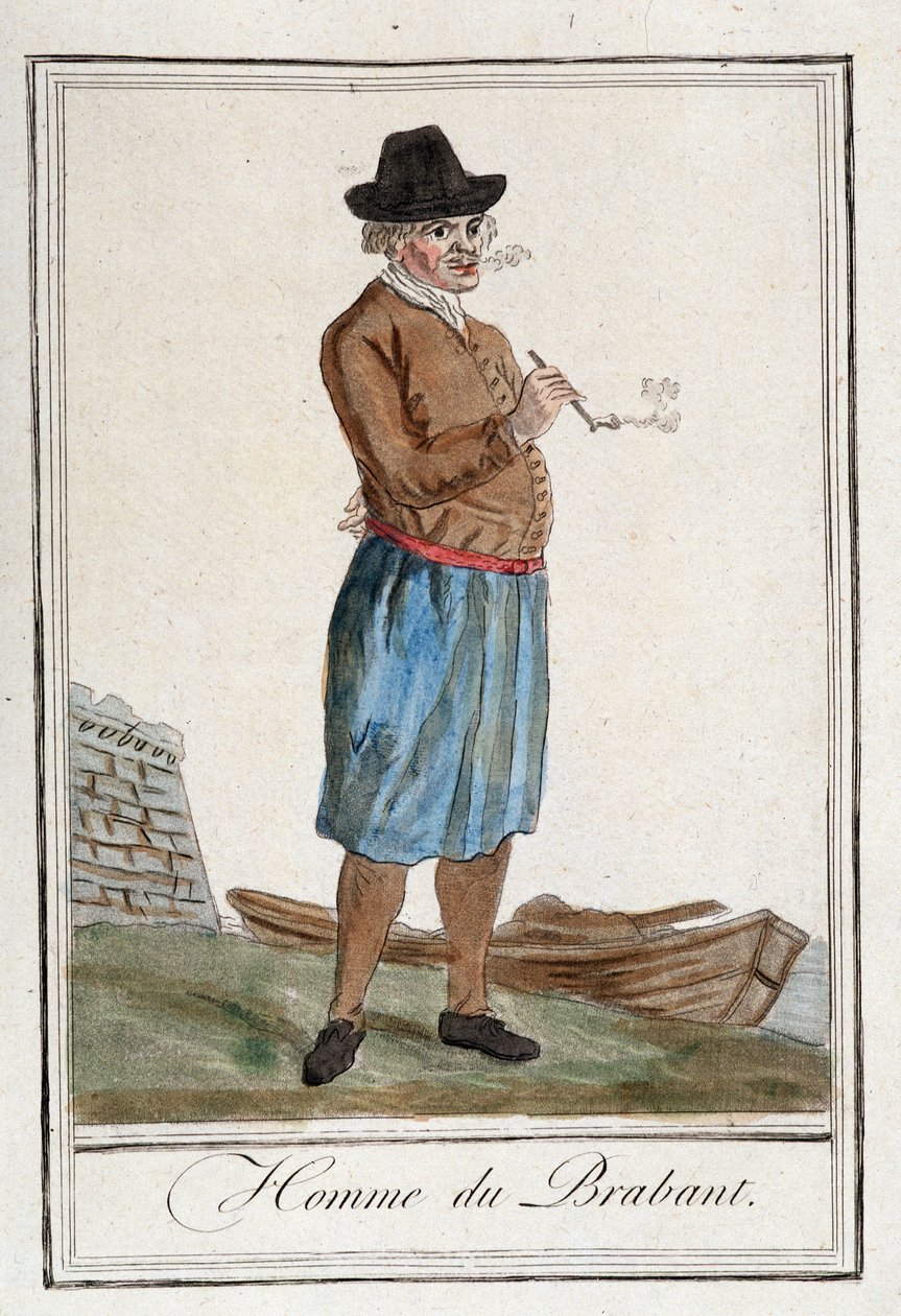 Man from Brabant (Belgium) by Unknown artist