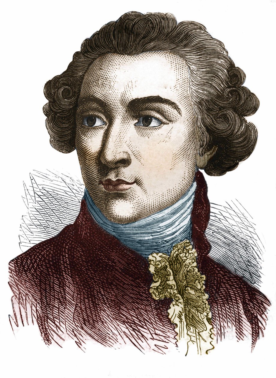 Pierre Choderlos de Laclos (1741-1803), French writer by Unknown artist