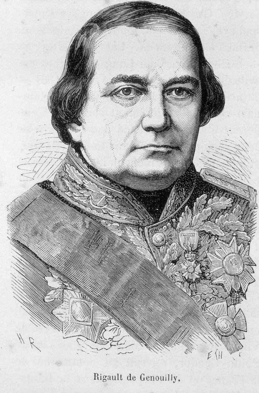 Portrait of Rigault de Genouilly by Unknown artist