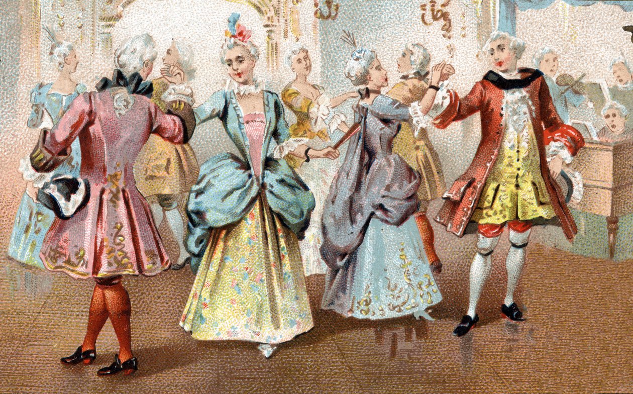 The pavane under Louis XV. by Unknown artist