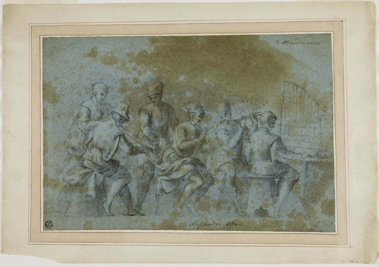 Concert Scene by Unknown Florentine