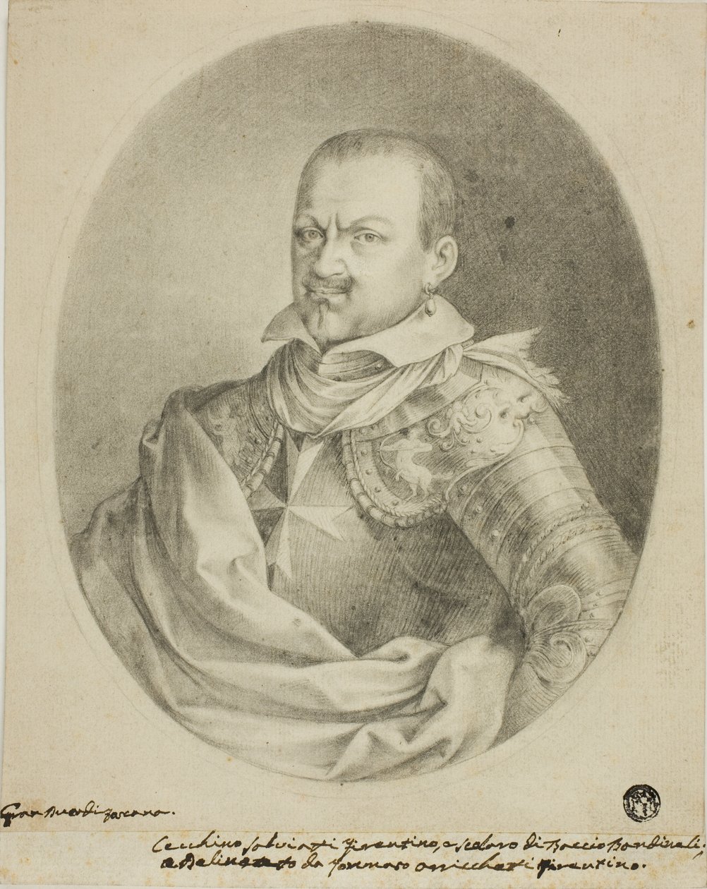 Portrait of Member of Medici Family by Unknown Italian