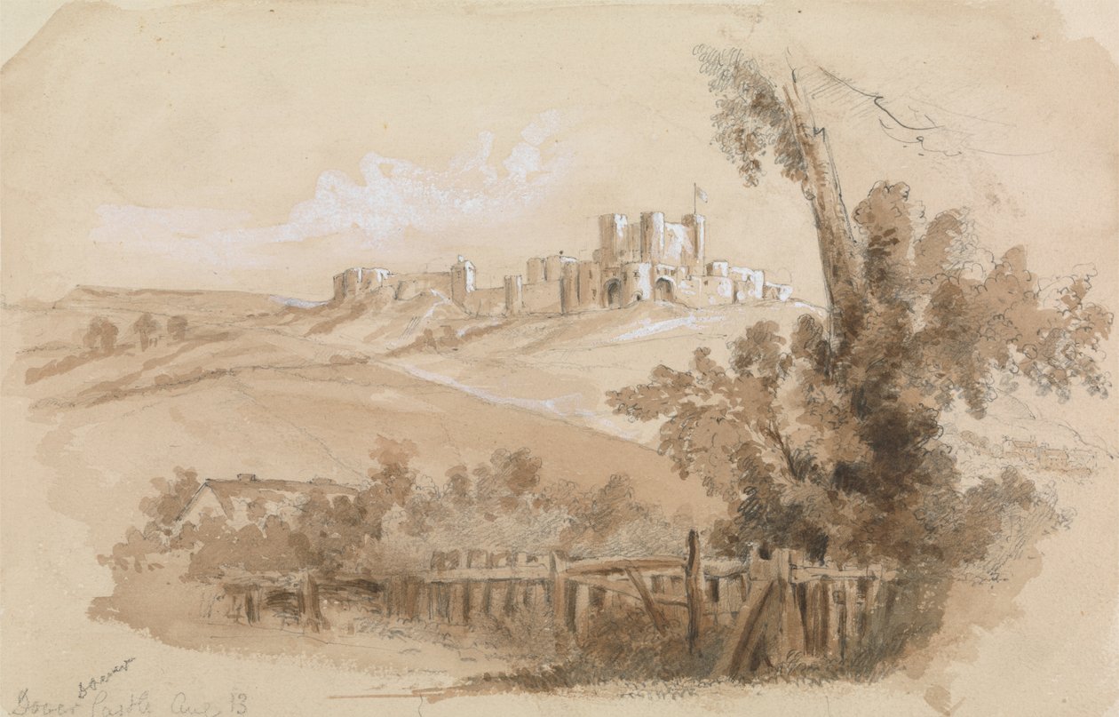 A View of Dover Castle by Unknown artist