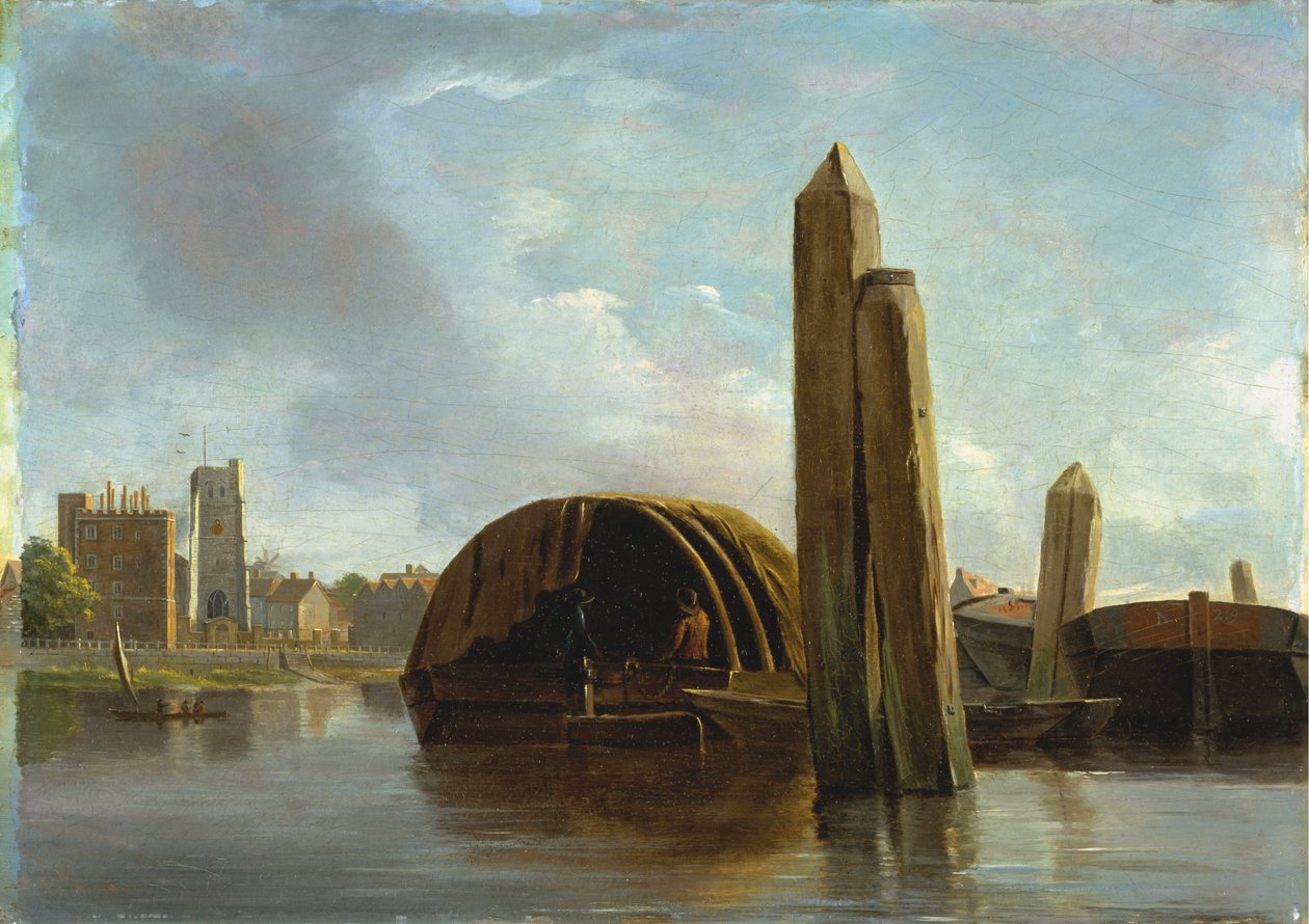 A View of Lambeth by Unknown artist
