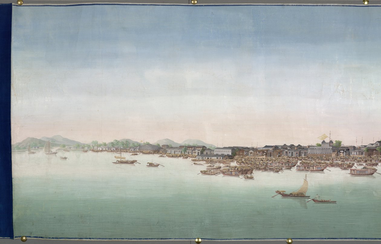 A View of Canton by Unknown artist