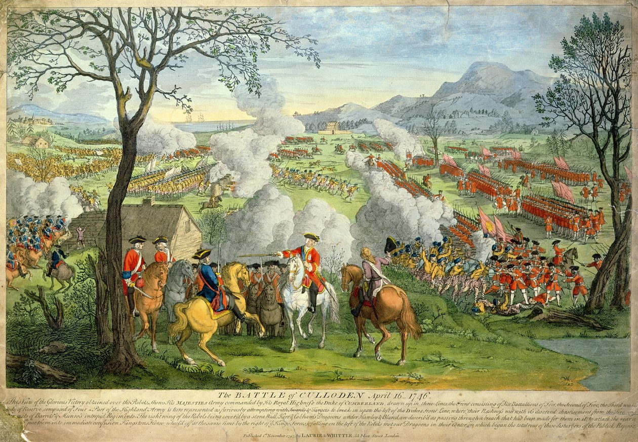 Battle of Culloden by Unknown artist