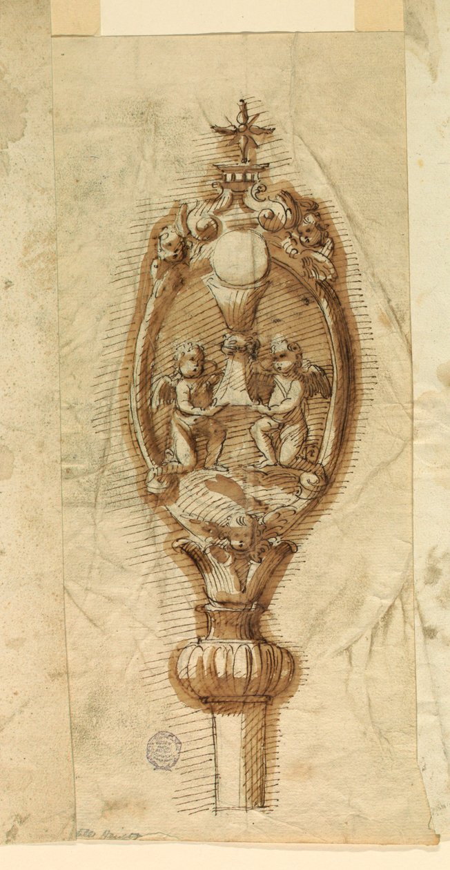 Crest of a Processional Staff by Unknown artist