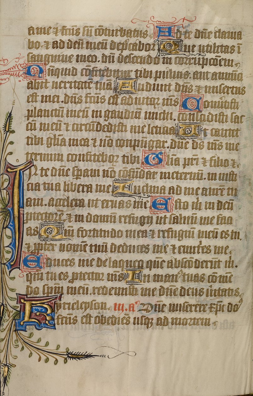 Decorated Text Page by Unknown artist