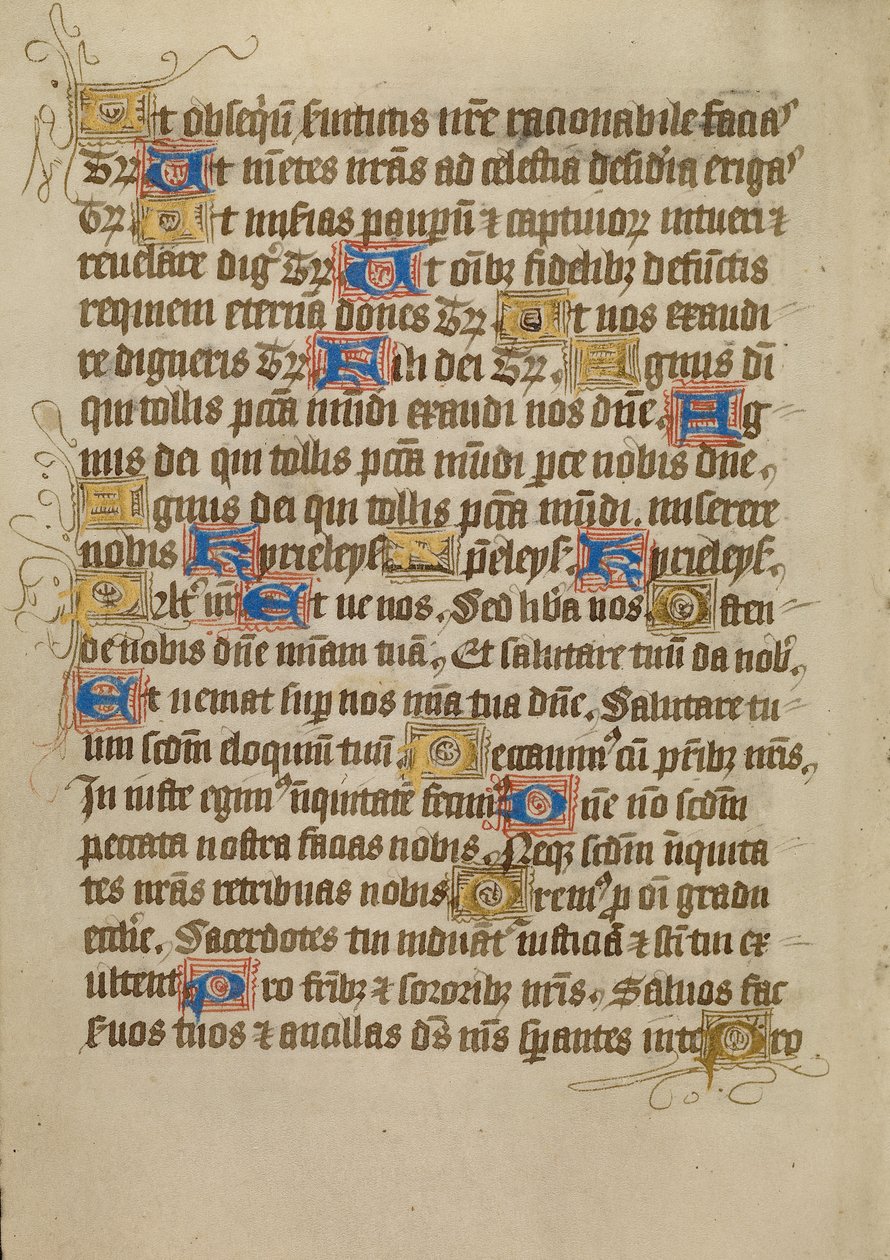 Decorated Text Page by Unknown artist