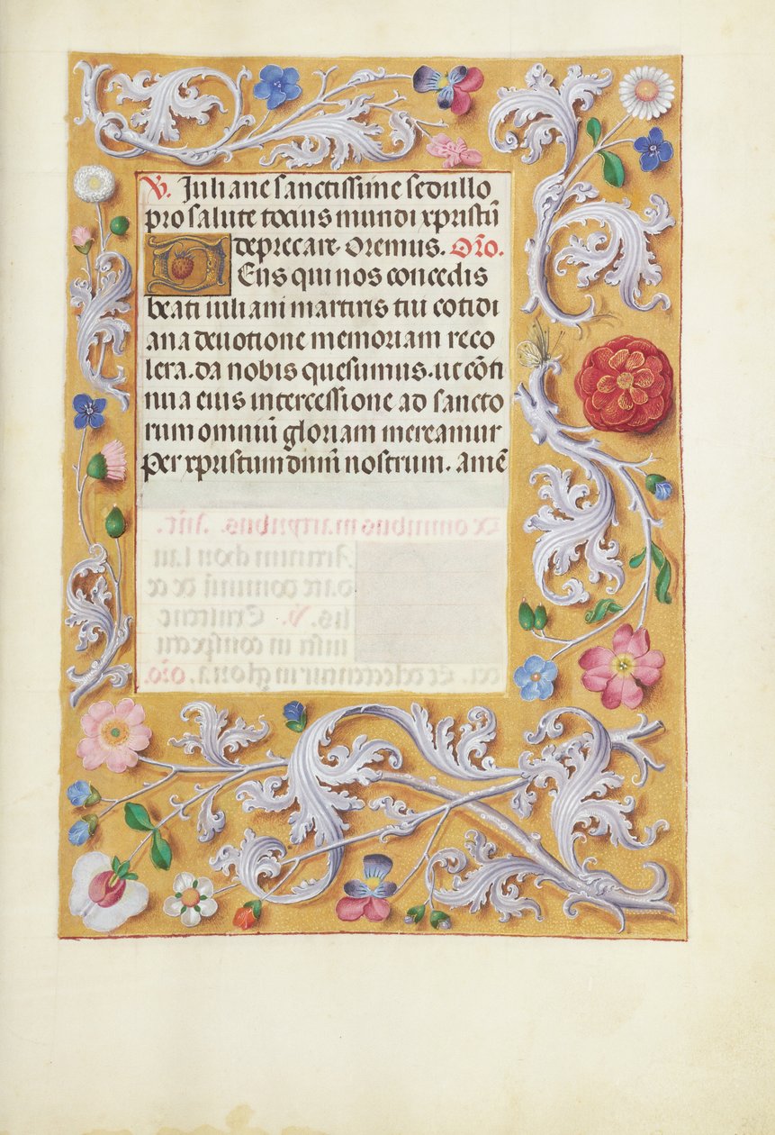 Decorated Text Page by Unknown artist