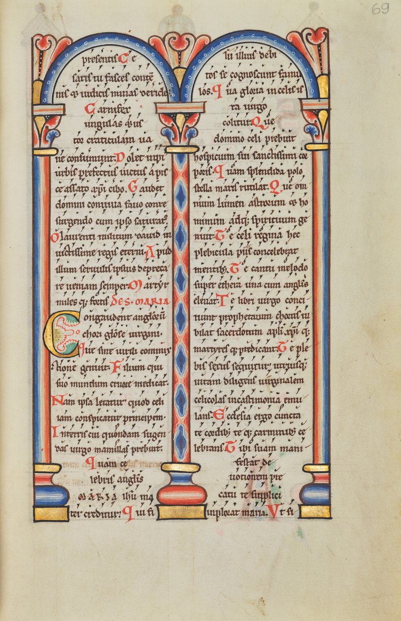 Decorated Text Page by Unknown artist