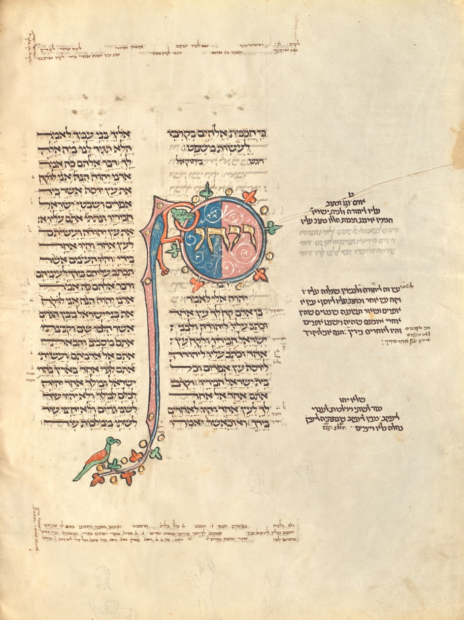Decorated Text Page by Unknown artist
