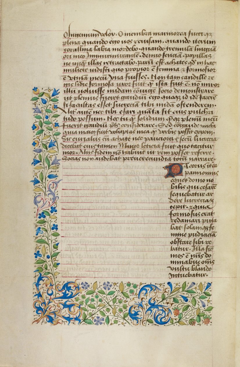 Decorated Text Page by Unknown artist