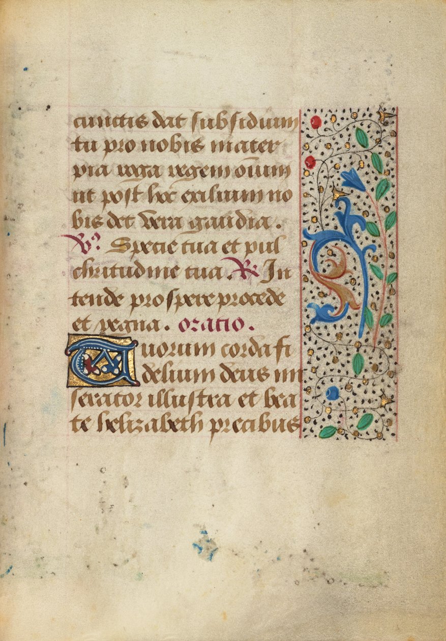 Decorated Text Page by Unknown artist
