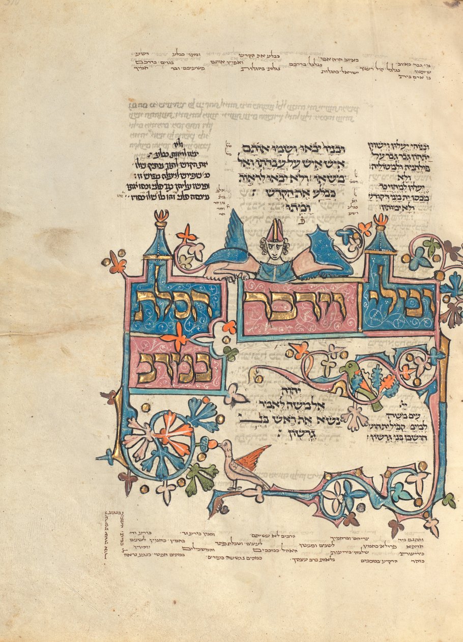 Decorated Text Page by Unknown artist