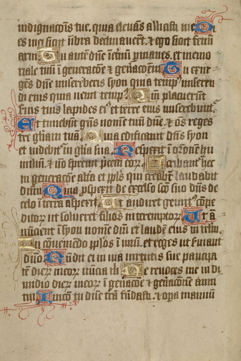 Decorated Text Page by Unknown artist